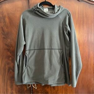 Melanzana micro grid hoodie